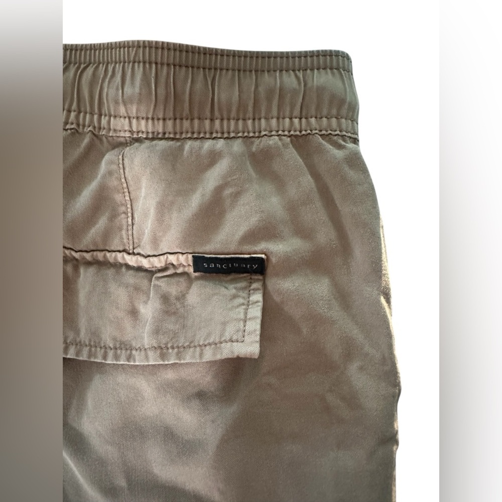 Sanctuary Tan Cargo Drawstring Pants - Picture 5 of 6